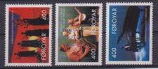 Färöer: Nr. 243-245 ** postfrisch / 10 Jahre Haus des Nordens 1993