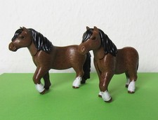 2 Playmobil Ponys aus Set