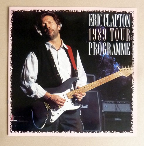 Eric clapton 1989 tour - clapton,