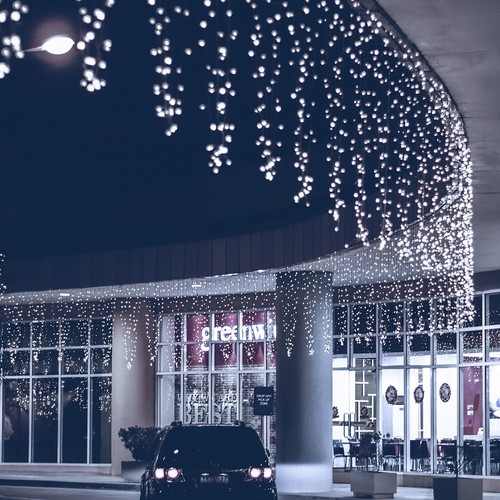 Led eisregen lichterkette - led, deko