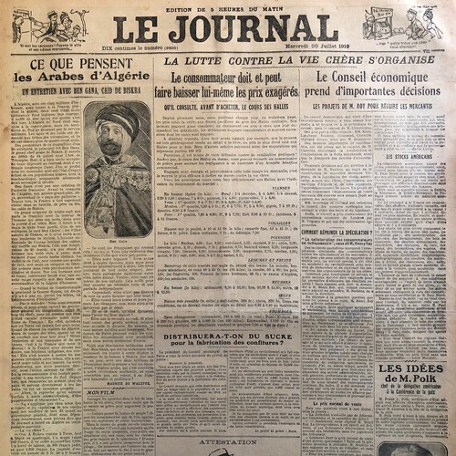 Zeitung journal 07 1919 - zeitung, le