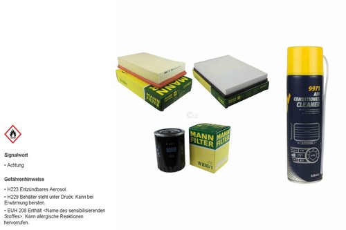 Mann filter paket mannol - paket,