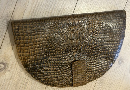 Vintage echtleder clutch - vintage, echtleder-clutch