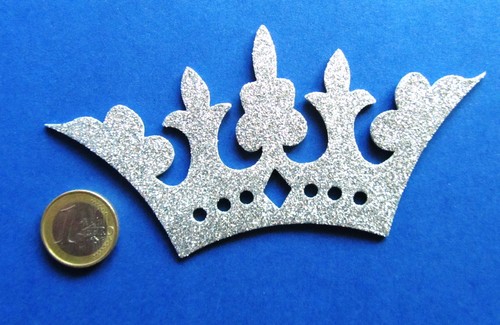 Moosgummi krone prinzessin - krone,