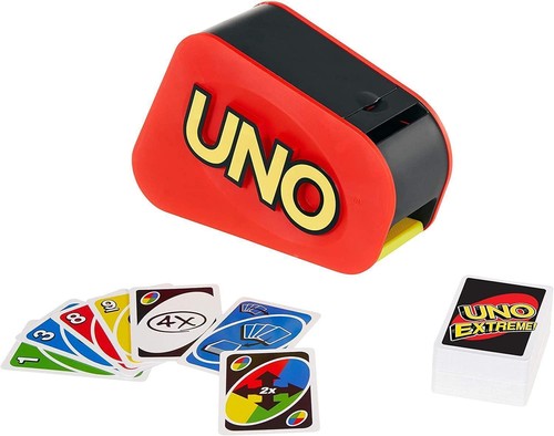 Mattel uno extreme kartenspiel - uno,