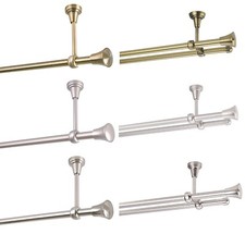 Gardinenstange Silber Antik