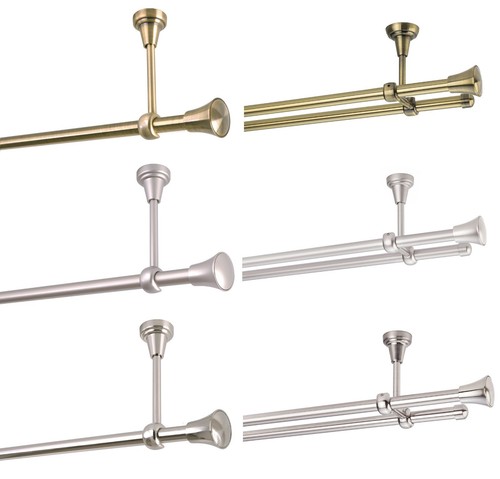 Gardinenstange silber antik - gardinenstange,