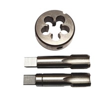 M16 x 1,25 Schneideisen + 2 tlg. Handgewindebohrer Feingewinde Gewindebohrer