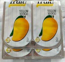 Handed by DIEZIJN Recycling Tasche Mango  Neu Weiss Gelb 