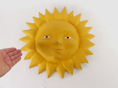 Sonne gelb steinguss - sonne,