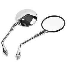 Rückspiegel Paar in Chrom
