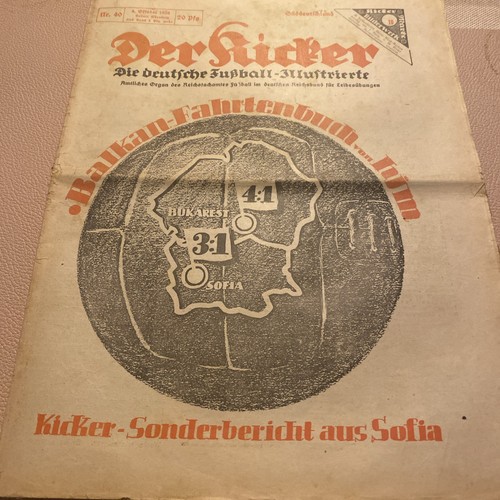 Kicker aus 1938 sehr - kicker,