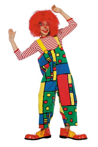 Clown latzhose kinder - kinder,