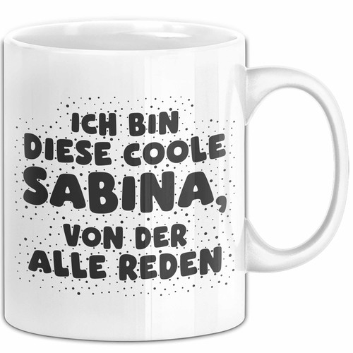 Sabina tasse ich - sabina, diese