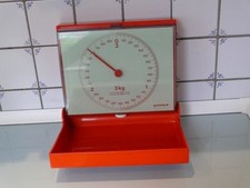 Rot Orange Gorenje  Wandwaage Küchenwaage 70er Jahre Vintage, Top Zustand selten