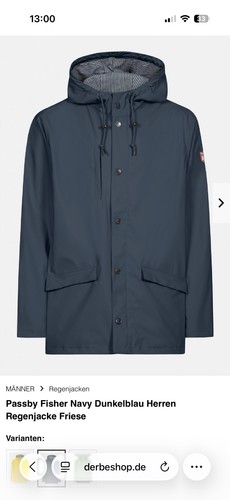 Derbe regenjacke friese l - regenjacke, gr.