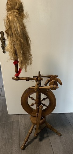 Spinnrad funktionsfähig - spinnrad,