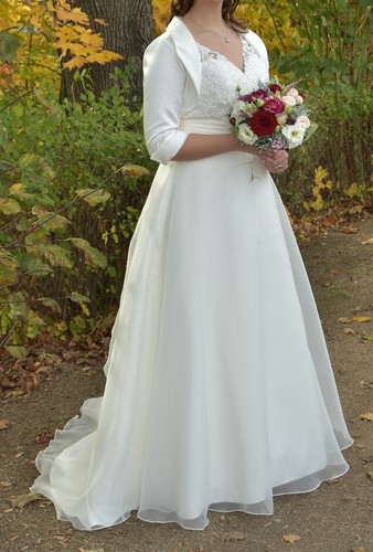 Hochzeitskleid linie gr l - a-linie,, gr.
