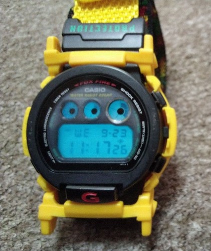 Casio shock dw002r 9vt - casio, rasta