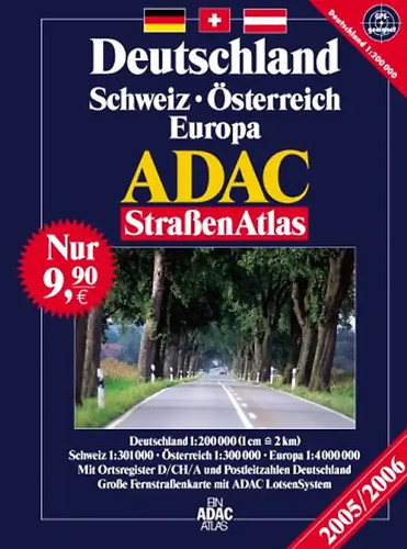 Adac strassenatlas 2005 - adac,