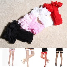 Damen Netz Socken Spitze