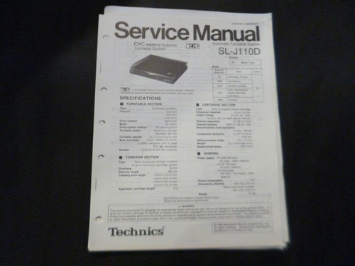 Original service manual - service,