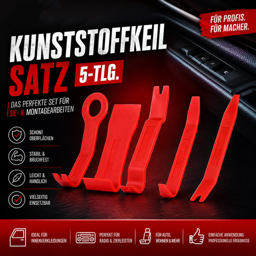 Kunststoffkeil satz tlg - kunststoffkeil,