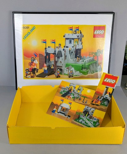 Lego 6081 castle king - castle, king's