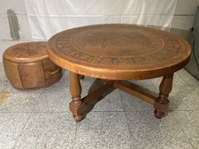 Ethno Couchtisch rund