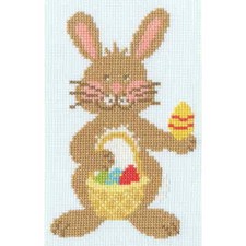 Bothy Threads Kreuzstich Stickpackung "Ostern – Hase", Zählmuster, JUMP7, 10x16c