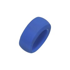 Magnetix - Magnet-Silikon-Ring  5436 Blau+ Soft (Br. 9mm)  Magnetschmuck
