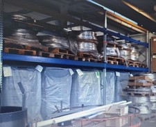 Schwerlastregal Hochregal Palettenregal von SSI SCHÄFER für 12 Paletten / Gibo