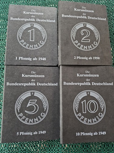 Sammlung kursmünzen der - sammlung, brd