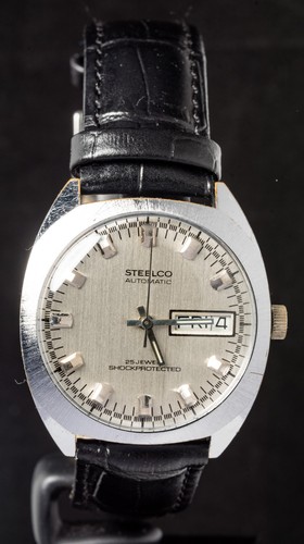 Steelco silber gebürstetes