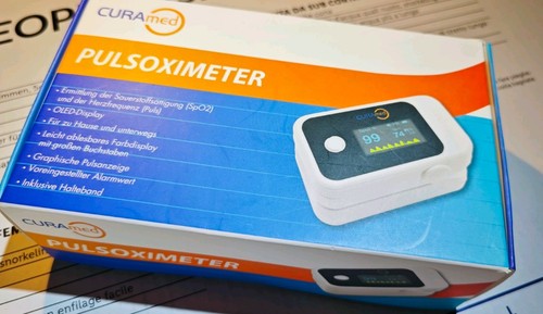 Curamed pulsoximeter neu ovp - neu,,