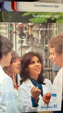 Geschaeftsberichte Hoechst AG 1982, 1983 und 1986, Farbwerke Hoechst, Frankfurt