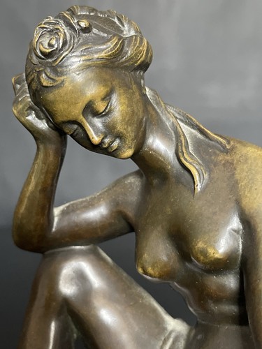 Antike bronze statue - bronze,