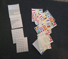 Münzen Etiketten, Aufkleber, Länder, Buchstaben, Jahrgänge etc 