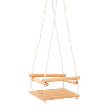 Babyschaukel aus Holz