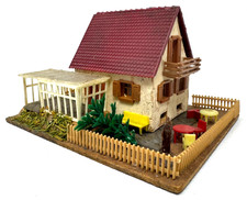 Faller H0 270 Wohnhaus 50er Jahre Holzplatte / Holz aus Sammlung H0 HO 1:87