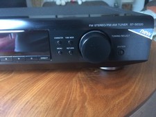 Sony ST-SE 520 FM Stereo / FM-AM HiFi Tuner, Schwarz
