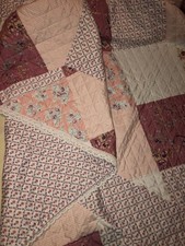 Primark Tagesdecke Bettüberwurf 220x250 Cm Landhausstil Blümchen Rosa Weiss 