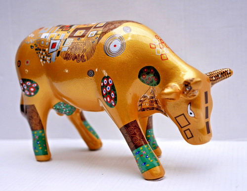 Klimt cow parade kuh - cow,