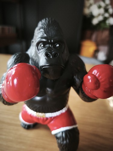 Affe gorilla boxer figur - affe,