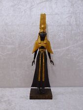 XL Kunstmasse Deko Figur - Ägyptische Göttin Isis - Antik-Design - NOS - 40 cm