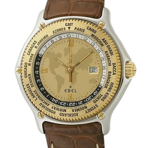 Ebel globe worldtimer 34614210 - globe,