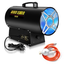 Gasheizgebläse mit Zubehör