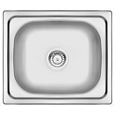 Küchenspüle Edelstahl 48×43