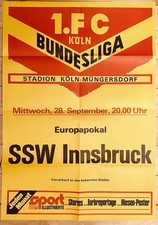 Plakat 1983 1.FC Köln -