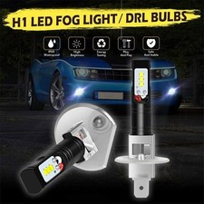 2 Stück H1LED-Scheinwerfer/Fernlichtscheinwerfer 6500K Weiß